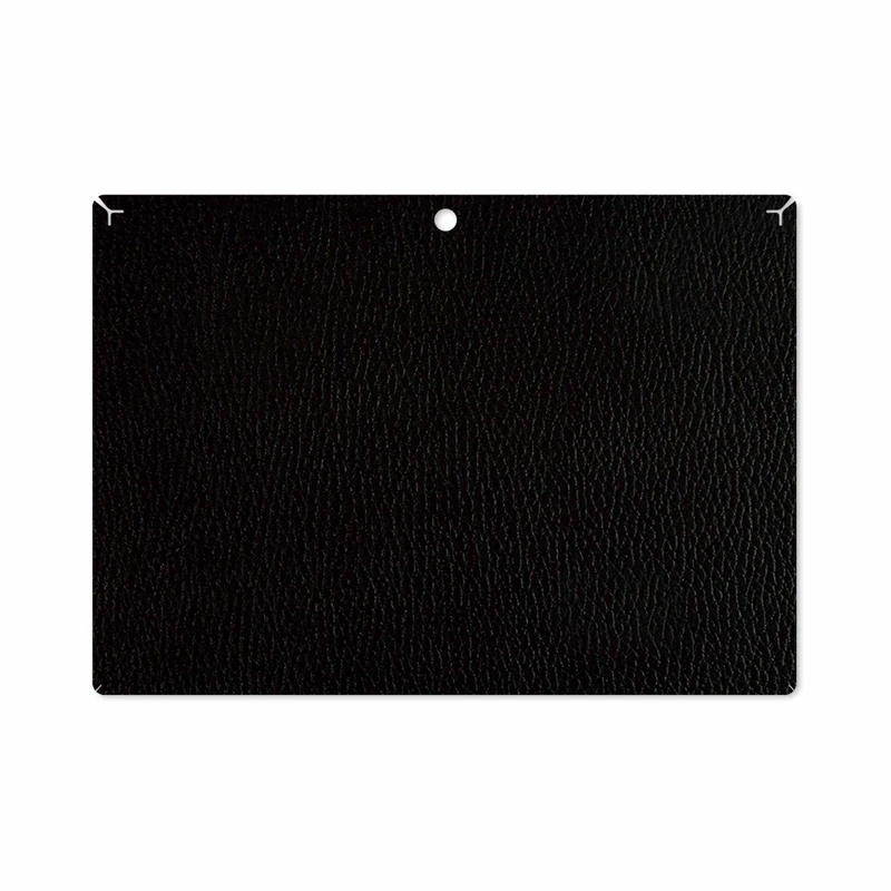 برچسب پوششی ماهوت مدل Black-Leather مناسب برای تبلت لنوو Miix 320 2017