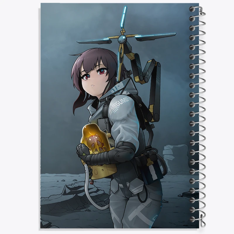 دفتر لیست خرید 50 برگ خندالو طرح بازی دث استرندینگ (Death Stranding) کد 35132