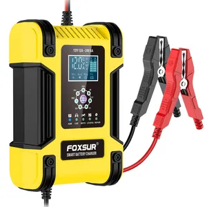 شارژر باتری خودرو فاکسسور مدل SMART-12V12A-24V6A