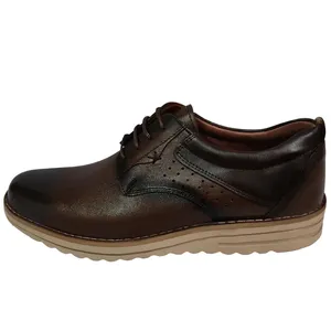 کفش طبی مردانه چرم تبریز مدل مسکو