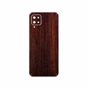 MAHOOT Red-Wood Cover Sticker for Samsung Galaxy A12 Nacho
