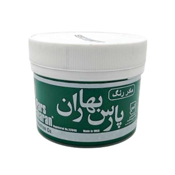خمیر رنگ سبز پارس بهاران مدل A30 وزن 500 گرم