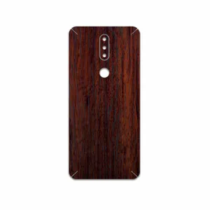 MAHOOT Red-Wood Cover Sticker for Nokia 2.4