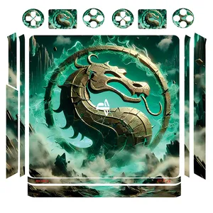 برچسب پلی استیشن ۴ اسلیم مدل mortal kombat 13 مجموعه 14 عددی
