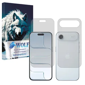 Wolf Tough model Matte screen protector suitable for Apple iPhone Air mobile phone along with the back protector