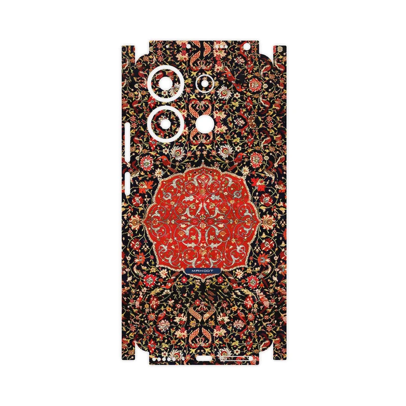 برچسب پوششی ماهوت مدل Persian_Carpet_Red-FullSkin مناسب برای گوشی موبایل شیائومی Redmi Note 13 4G