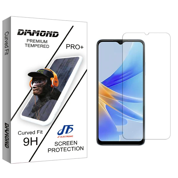 محافظ صفحه نمایش جی اف مدل Diamond مناسب برای گوشی موبایل اوپو A17