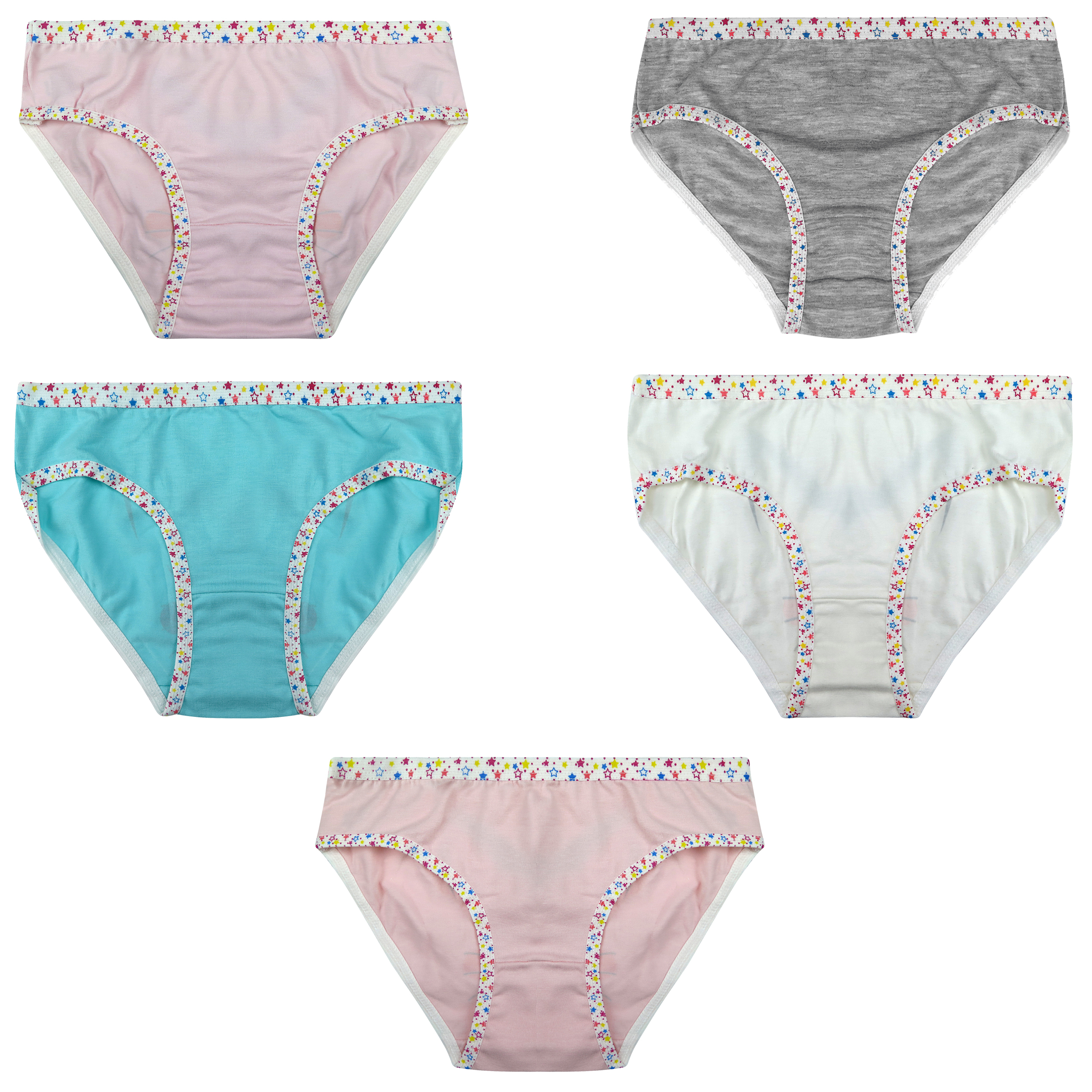 شورت دخترانه مدل i110 مجموعه 5 عددی