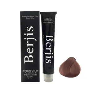 رنگ مو برجیس شماره B8 حجم 100 میلی لیتر رنگ یاسی کبود