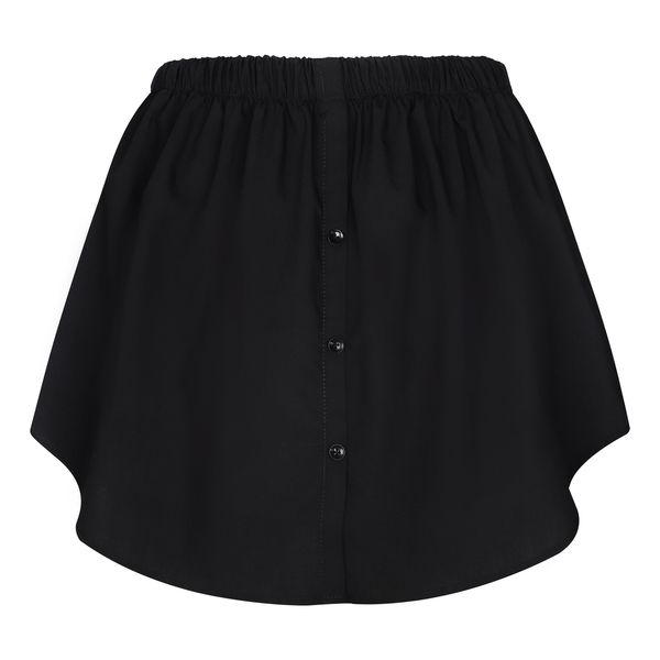 دامنک چین‌دار زنانه مدل 017 رنگ مشکی