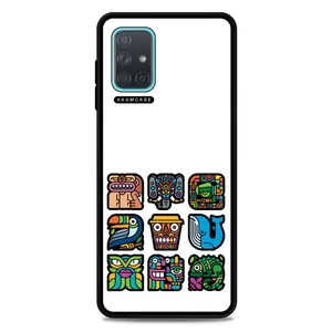 AKAM AMC-WSGA71-MODERN CULTURE-4 Cover For Samsung Galaxy A71