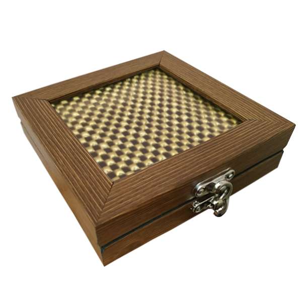 جعبه هدیه طرح حصیری مدل B1-10-2