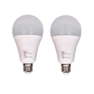 لامپ ال ای دی ۱۵ وات نوین استار مدل A70 پایه E27 بسته ۲ عددی