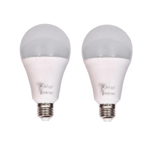 لامپ ال ای دی ۱۲ وات نوین استار کد A65h پایه E27 بسته ۲ عددی