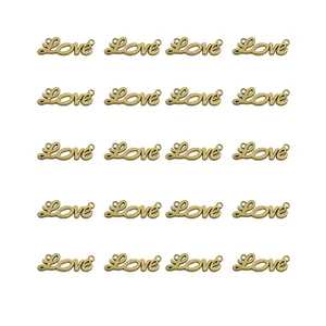  آویز دستبند طرح LOVE کد AD-PL9 مجموعه 20 عددی