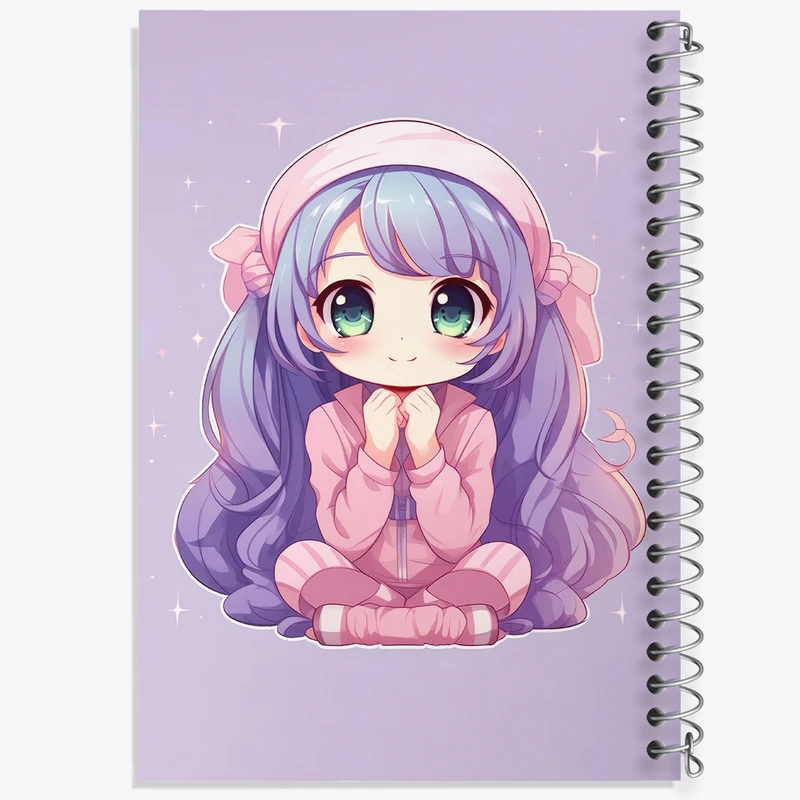 دفتر نقاشی 50 برگ خندالو طرح دخترانه (Girlish) کد 36896