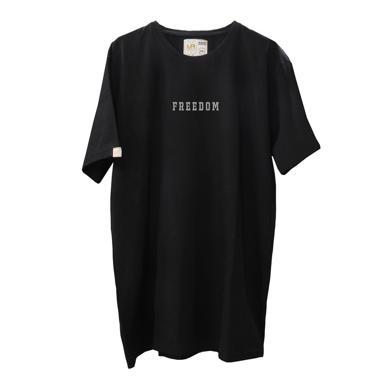 تی شرت اورسایز مردانه مسترمانی مدل Freedom 1