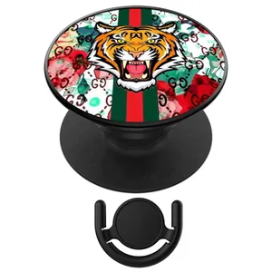 پایه نگهدارنده گوشی موبایل پاپ  سوکت آکام مدل APSC002199 به همراه پاپ کلیپ