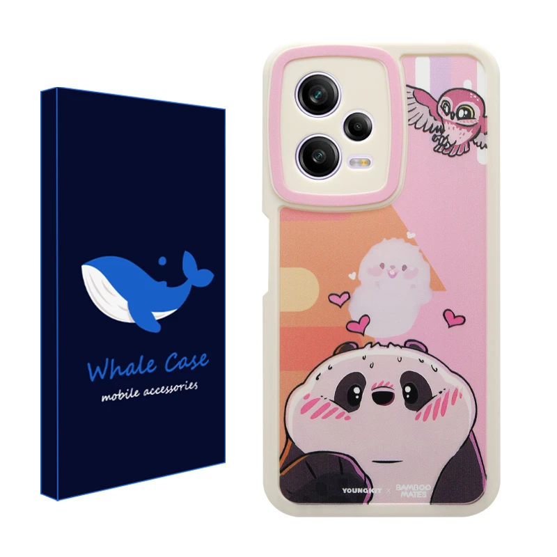 کاور وال کیس مدل پاندا مهربان مناسب برای گوشی موبایل شیائومی Redmi Note 12 Pro 5G