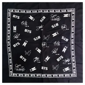 دستمال سر و گردن مدل BTS