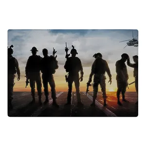 ماوس پد مخصوص بازی زیگ زاگ طرح deltaforce کد 4030