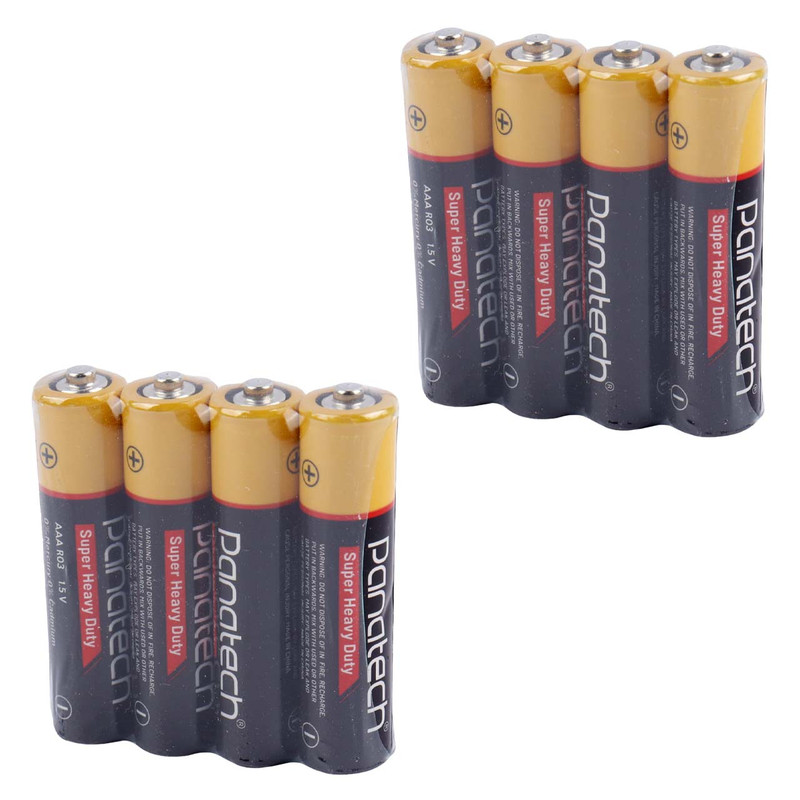 باتری نیم قلمی پاناتک مدل Super Heavy Duty بسته هشت عددی