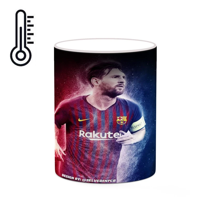 ماگ حرارتی کاکتی طرح Leo Messi لئو مسی مدل mgh42535