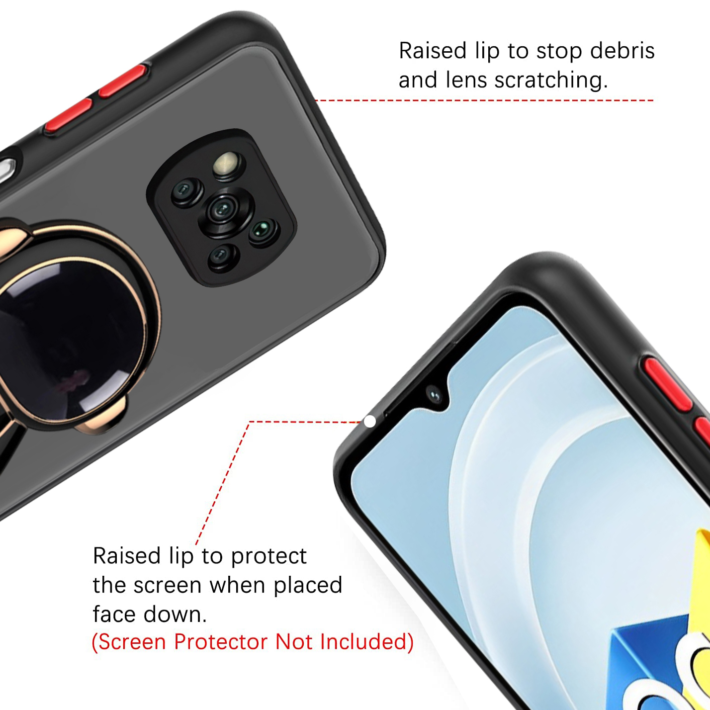 کاور اسپارتان مدل MBC Astronaut مناسب برای گوشی موبایل شیائومی Poco X3 / X3 Pro به همراه بند