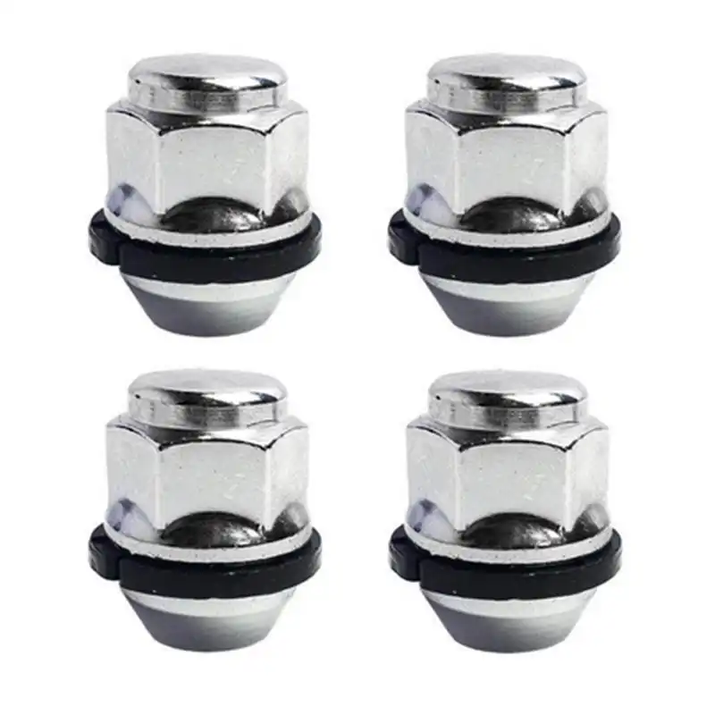 مهره چرخ خودرو وارون مدل P-28 مناسب برای تیبا 2 بسته 4 عددی