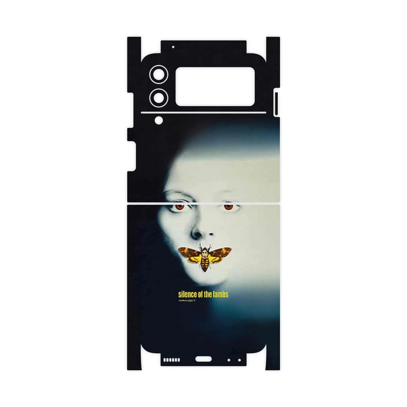 برچسب پوششی ماهوت مدل Silence of the Lambs-FullSkin مناسب برای گوشی موبایل سامسونگ Galaxy Z Flip3 5G