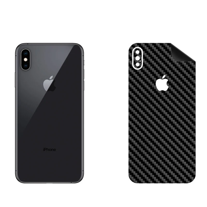 برچسب پوششی بستور مدل BT-Fiber طرح فیبر کربن مناسب برای گوشی موبایل اپل iPhone XS Max