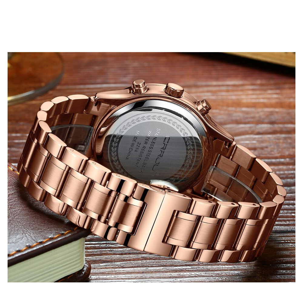 ساعت مچی عقربه‌ای مردانه سی آر آر جی یو مدل rose2214a