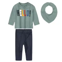 ست 3 تکه لباس نوزادی لوپیلو مدل ger735