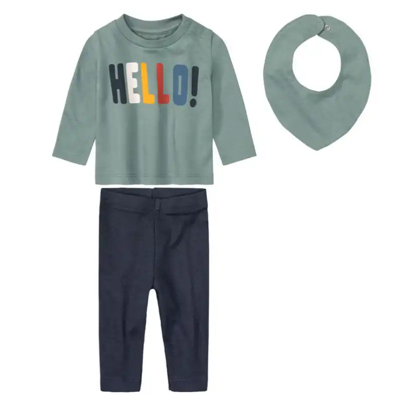 ست 3 تکه لباس نوزادی لوپیلو مدل ger735