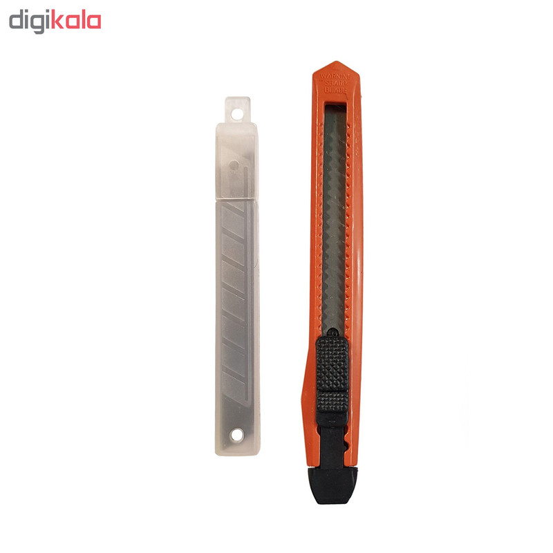 کاتر کد 100 به همراه 2 عدد تیغ یدک کاتر کد 100 به همراه 2 عدد تیغ یدک