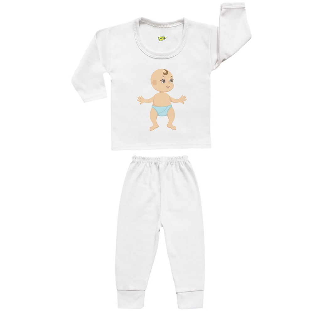 ست تی شرت و شلوار نوزادی کارانس مدل SBS-3114
