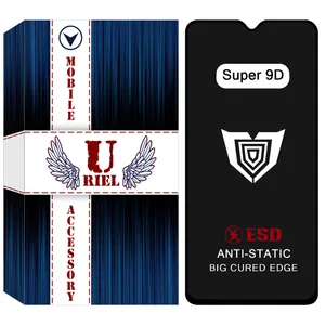 محافظ صفحه نمایش شیشه ای یوریل مدل Super 9D مناسب برای گوشی موبایل سامسونگ Galaxy A34