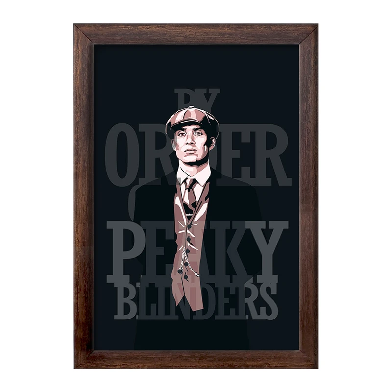 تابلو خندالو طرح پیکی بلایندرز (Peaky Blinders) کد F1620