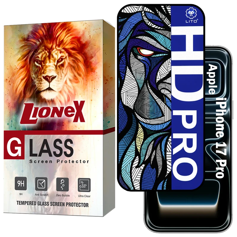 محافظ صفحه نمایش لایونکس مدل LITOHDL مناسب برای گوشی موبایل اپل iPhone 17 Pro