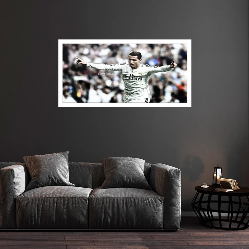 تابلو بکلیت طرح بازیکن فوتبال کریستین رونالدو مدل W-S5788