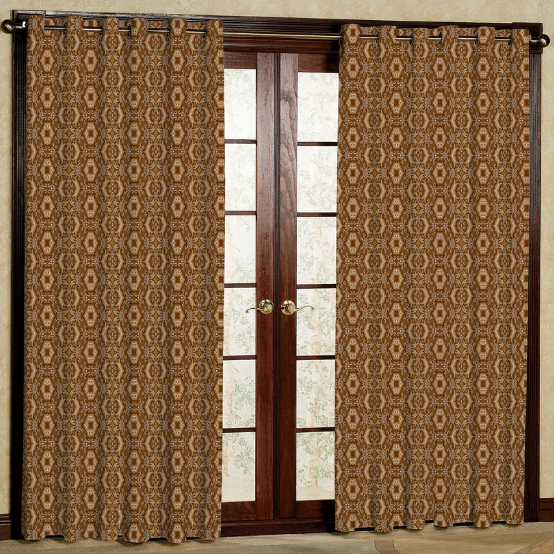 پرده مدل هازان پانچی کد 4885 سایز 140x200 سانتی متر