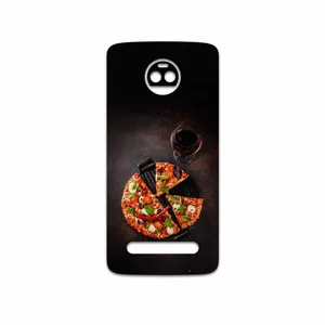 MAHOOT Pizza Cover Sticker for Motorola Moto Z2 Force