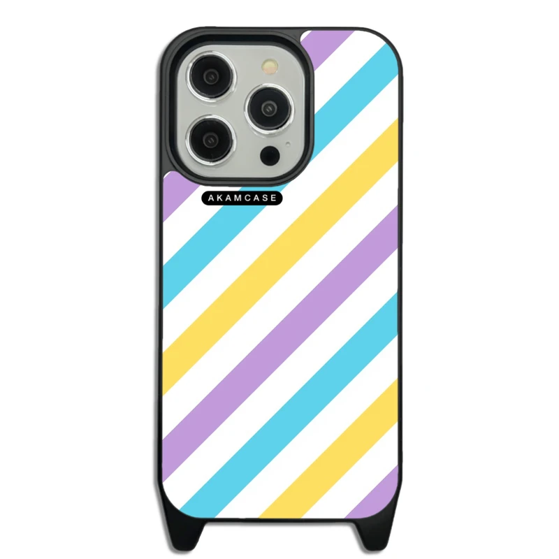 کاور آکام مدل AMC-WLA14PRO-PASTEL PATTERN4 مناسب برای گوشی موبایل اپل iPhone 14 Pro