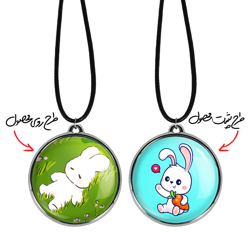 گردنبند خندالو مدل خرگوش Rabbit کد 2622026216
