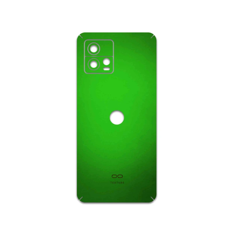 برچسب پوششی ماهوت مدل Metallic-Green مناسب برای گوشی موبایل موتورولا Moto G72