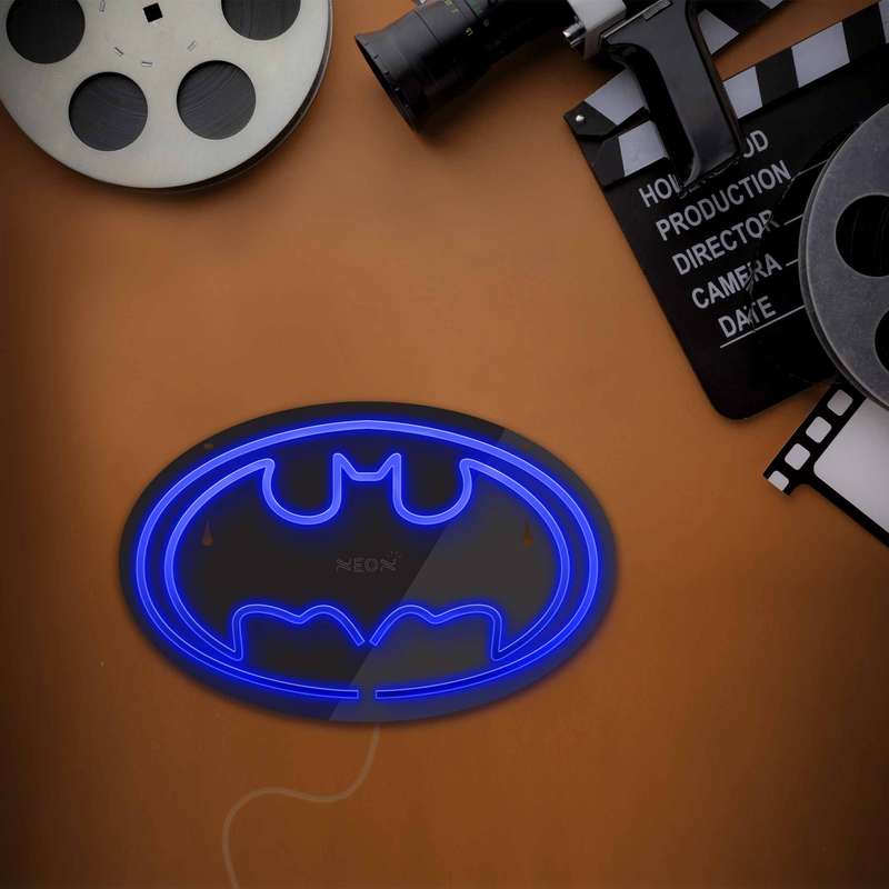 چراغ دیواری نئون دیزاین طرح Batman-BL_BL