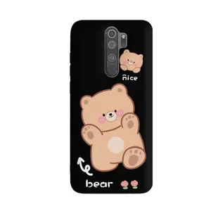 کاور قاب گارد طرح خرسی بامزه کد a2571 مناسب برای گوشی موبایل شیائومی Redmi Note 8 Pro