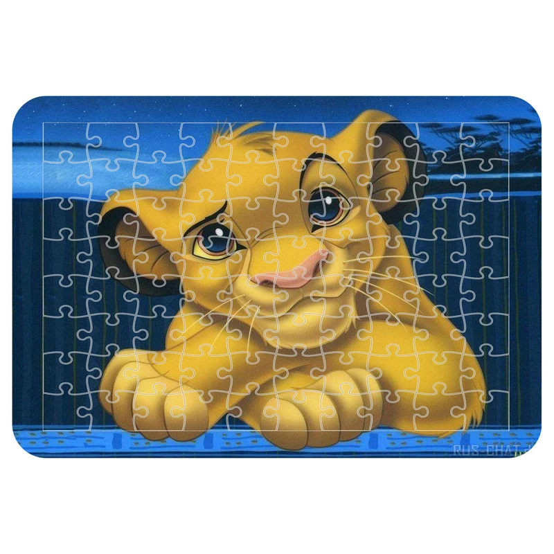 پازل 54 تکه مدل CHB1974 طرح انیمیشن شیر شاه