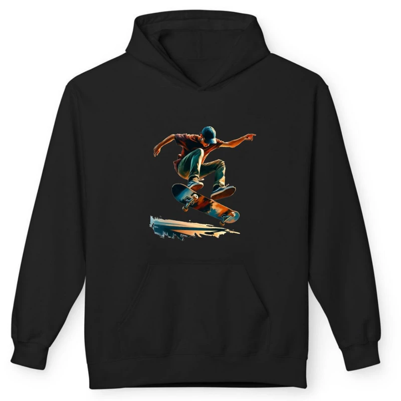 هودی مردانه پاد آفرین مدل ورزشی اسکیت کد 1300