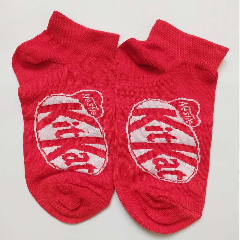 جوراب مدل بدون ساق طرح شکلات کد j60